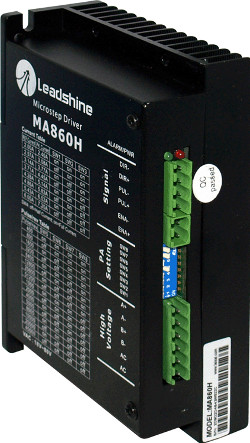 MA860H - 2 Phase Analog Stepper Drive; Max 80 VAC or 110 VDC / 7.2A