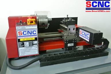 เครื่องกลึง ซีเอ็นซี ขนาดเล็ก รุ่น SCL-300X2-H ราคาพิเศษ 8