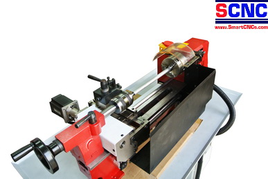 เครื่องกลึง ซีเอ็นซี ขนาดเล็ก รุ่น SCL-300X2-H ราคาพิเศษ 9