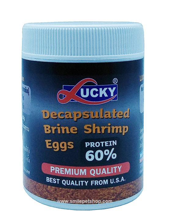 Lucky Decapsulated Brine Shrimp 10 g.
