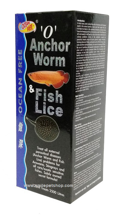 'O' Anchor Worm Fish & Lice 125 ml.
