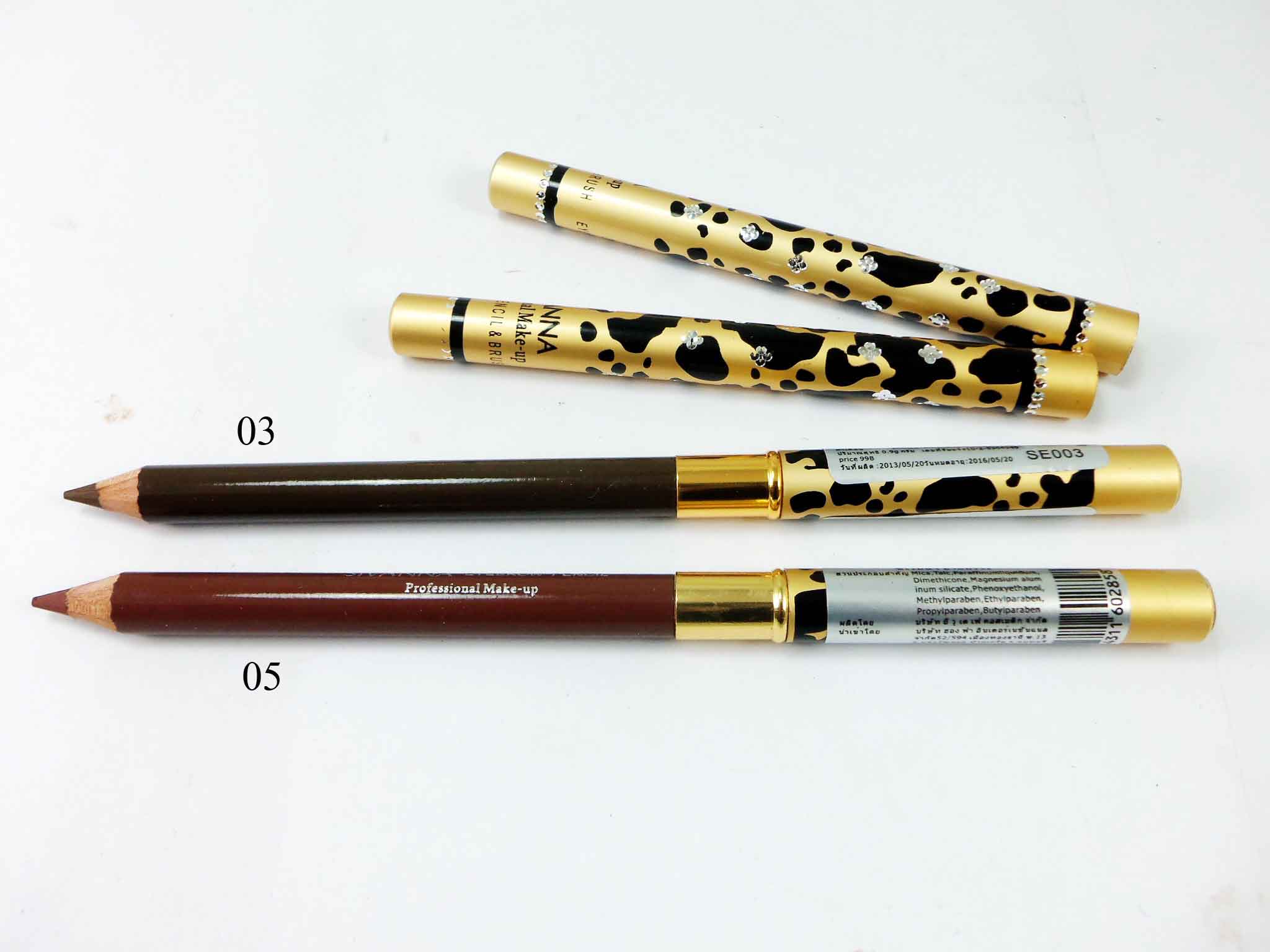 ดินสอเขียนคิ้ว Sivanna professional make-up eyebrow pencil(เบอร์2) โหลละ 190บาท W.105 รหัส K52 2