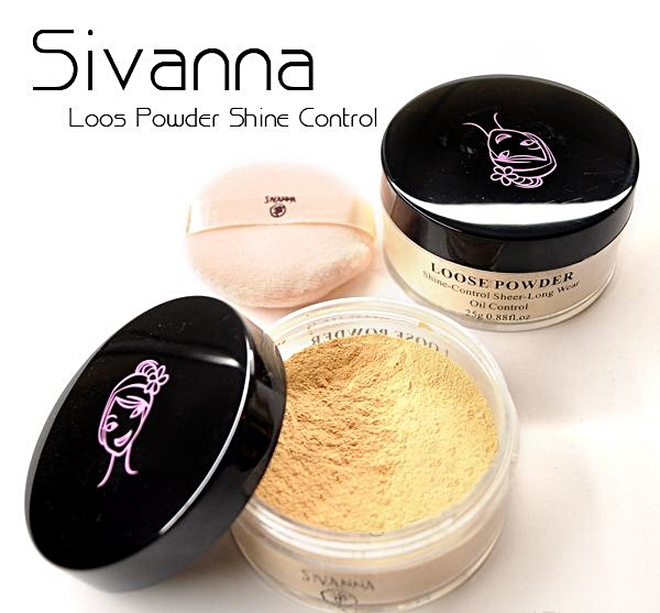 แป้งฝุ่น SIVANNA Loose Powder Shine-Control Sheer-Long Wear(เบอร์4) หนัก83g.รหัส MP85