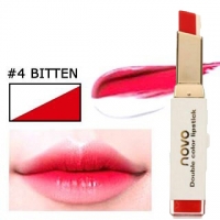 NOVO Double color lipstick No.04 BITTEN ราคาส่งถูกๆ W.42 รหัส L504
