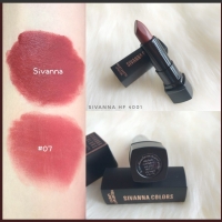 SIVANNA COLORS Lipstick hf4001 No.07 ราคาส่งถูกๆ W.50 รหัส L667 1