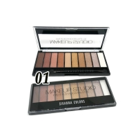 Sivanna colors makeup studio pro eyeshadow palette HF537 (01) ราคาส่งถูกๆ W.50 รหัส ES441
