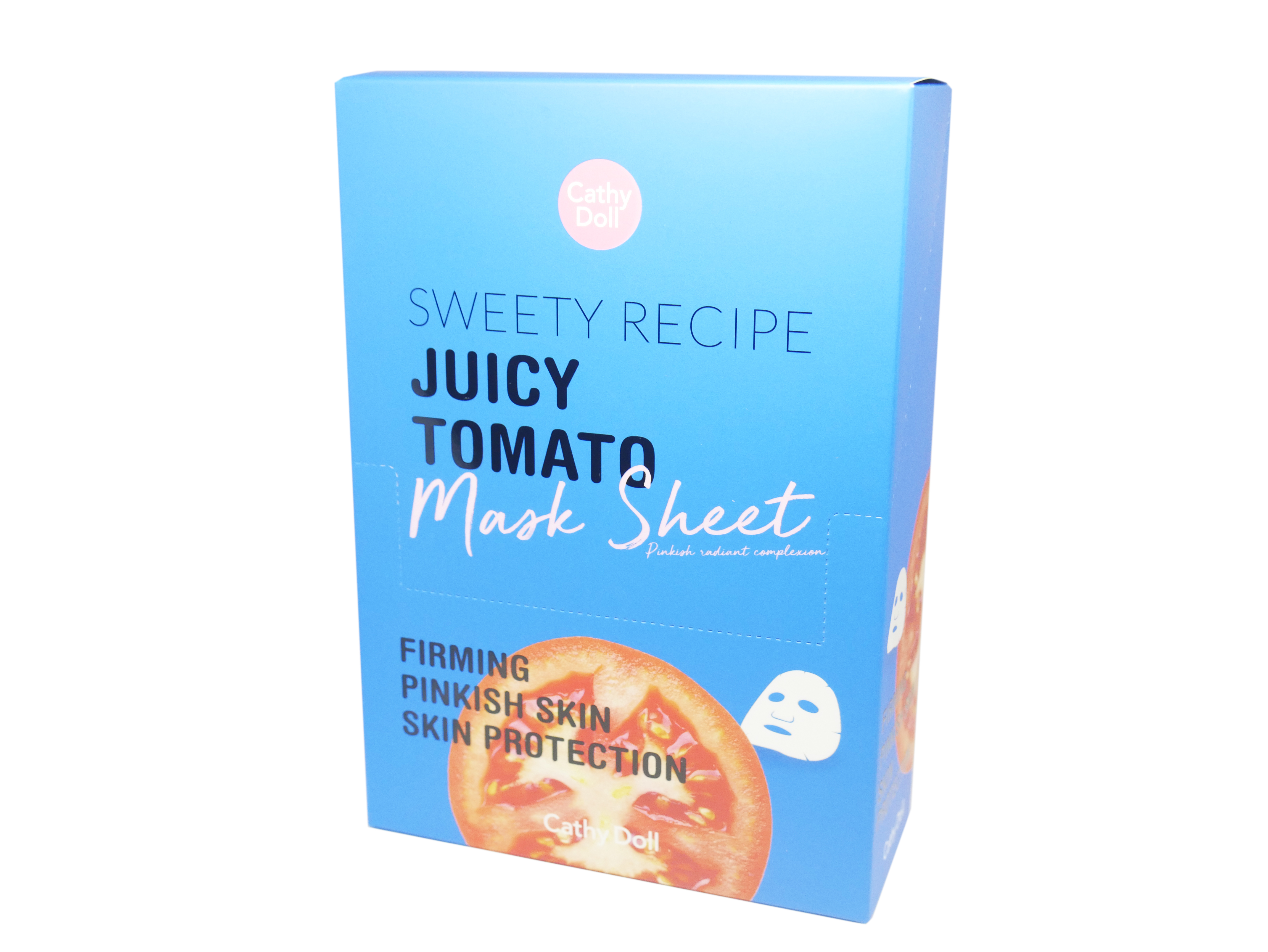 Cathy Doll Sweety Recipe Uicy Tomato Mask Sheet ราคาส่งถูก W.370 รหัส KM180