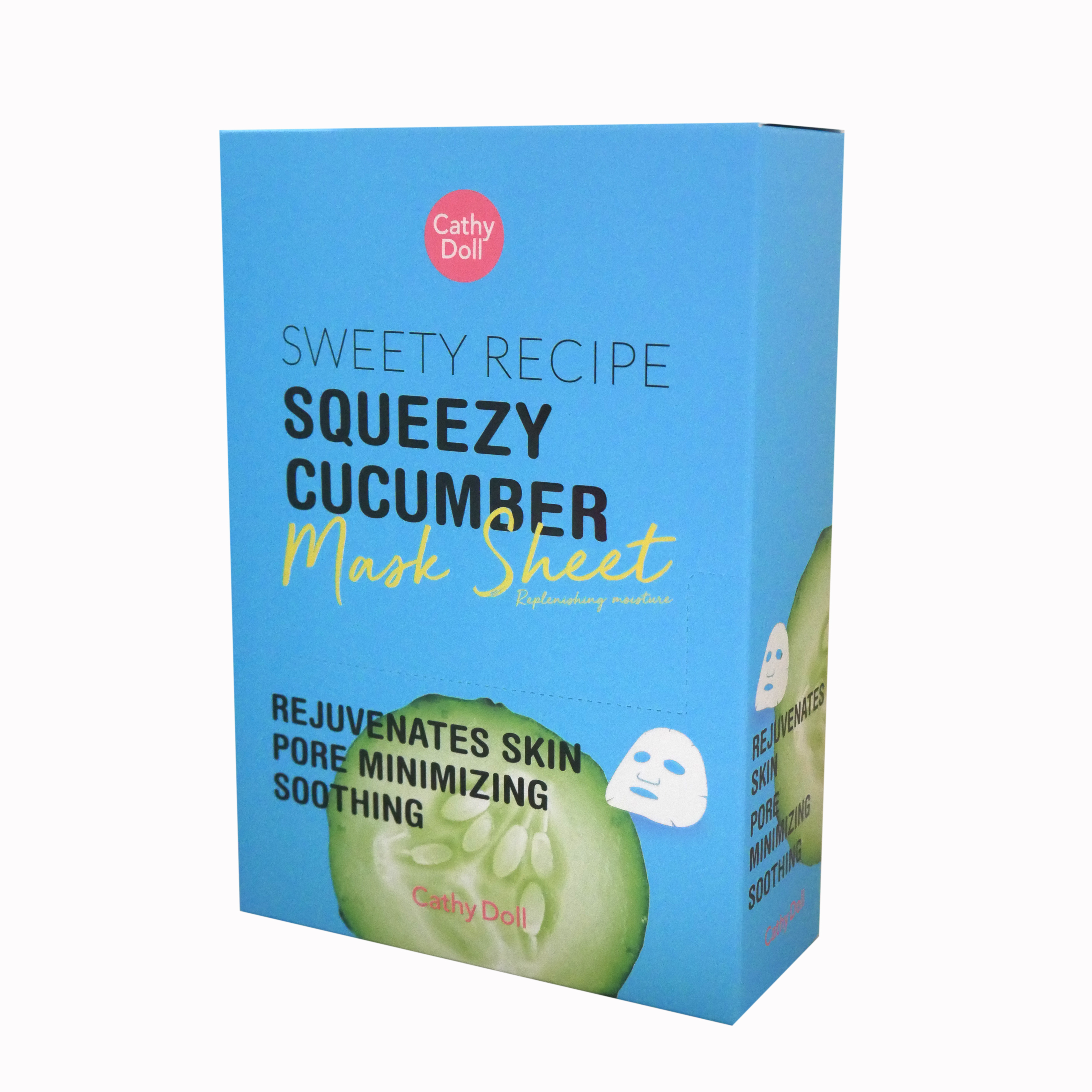 มาร์คแตงกวา Sweety Recipe Squeezy Cucumber Mask ราคาส่งถูกๆ W.370 รหัส KM632