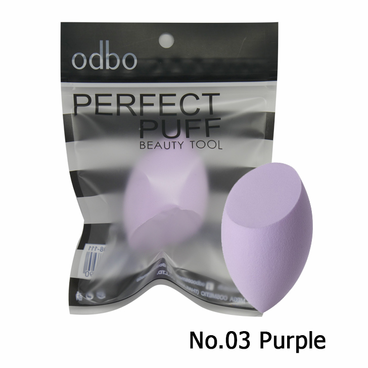 odbo โอดีบีโอ เพอร์เฟค พัฟ บิวตี้ ทูล No.03 Purple ราคาส่งถูกๆ W.30 รหัส EM266