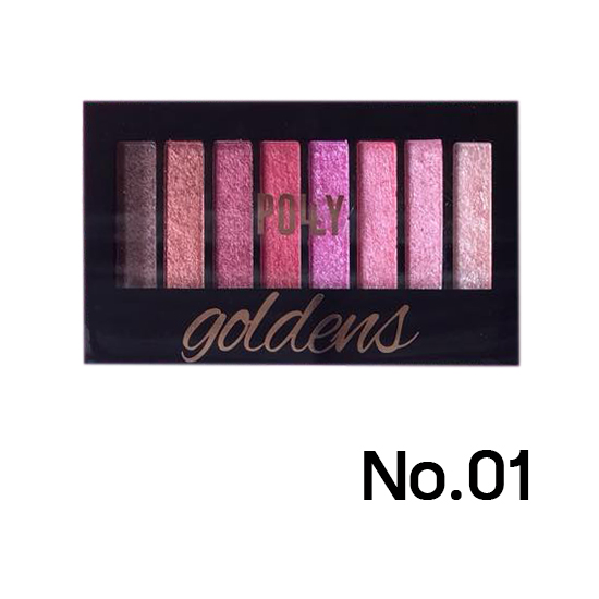 Polly Goldens Luxury Eyeshadow No.01 ราคาส่งถูกๆ w.100 รหัส ES23