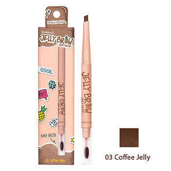 ดินสอเขียนคิ้ว Meilinda Jelly Brow Baby Brush No.03- Coffee jelly ราคาส่งถูกๆ W.30 รหัส K65