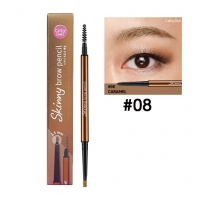 Cathy Doll Skinny Brow Pencil เบอร์ 08 สี Caramel ราคาส่งถูกๆ W.30 รหัส KM362