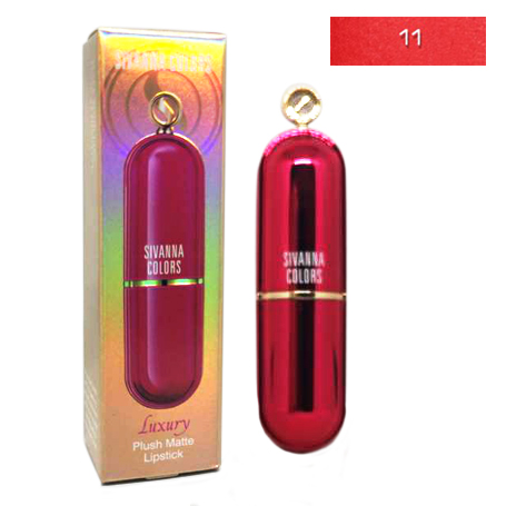 SIVANNA COLORS Luxury Plush Matte Lipstick HF4008 No.11 ราคาส่งถูกๆ W.50 รหัส L773