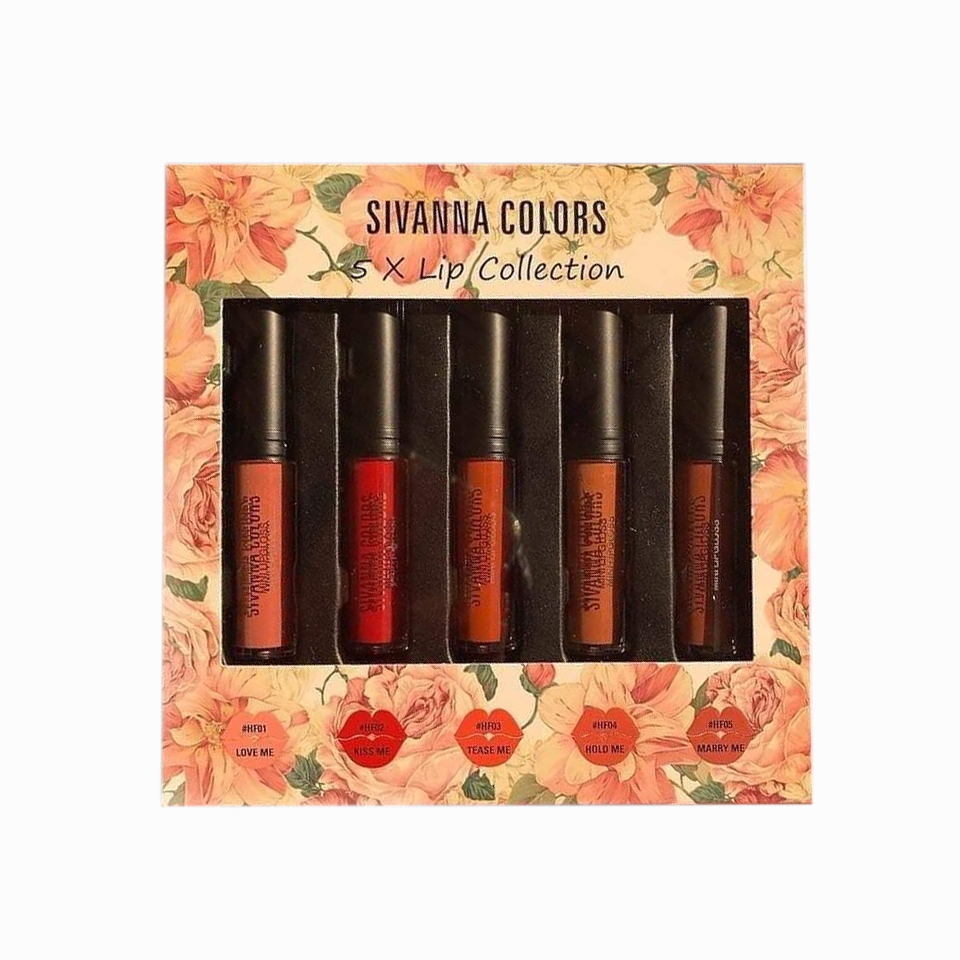 Sivanna Colors 5 x Lip Collection HF396 ราคาส่งถูกๆ W.95 รหัส L5