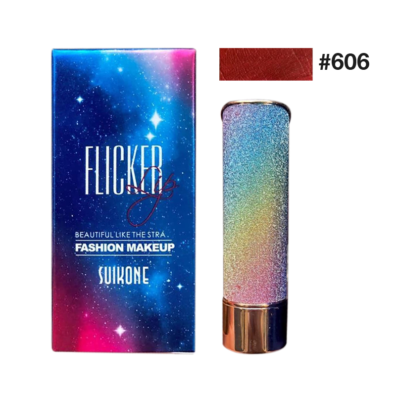 Flicker Lip Beautyful Like The Star No.606 ราคาส่งถูกๆ W.55 รหัส L600-6