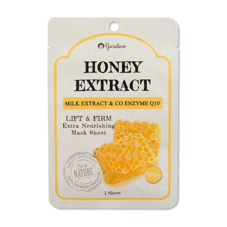 Honey Extract Milk Extract  Co Enzyme Mask Sheet ราคาส่งถูกๆ W.45 รหัส FM68-1 0