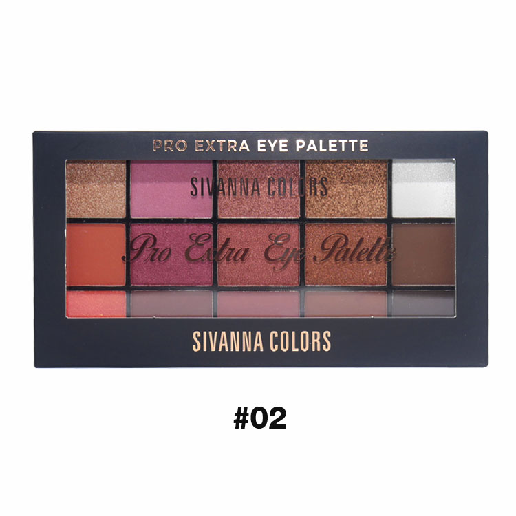 SIVANNA COLORS PRO EXTRA EYE PALETTE HF395 No.02 ราคาส่งถูกๆ W.140 รหัส ES533-2