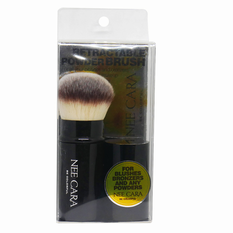 Nee Cara Retractable Powder Brush ( Black )ราคาส่งถูกๆ W.70 รหัส EM423-1
