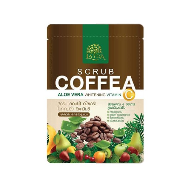 Lada Scrub Coffee สครับกาแฟลดา ราคาส่งถูกๆ W.85 รหัส BD125