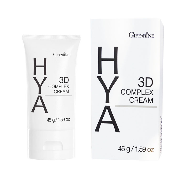 Giffarine Hya 3D Complex Cream กิฟฟารีน ไฮยา ทรีดี คอมเพล็กซ์ ครีม 45 g. W.85 รหัส TM143