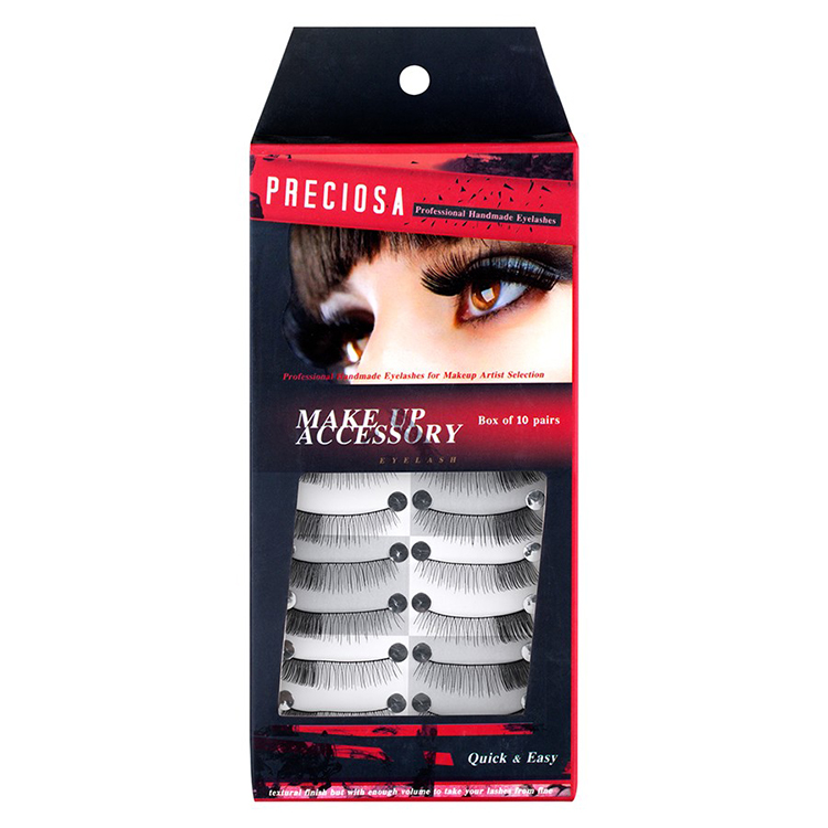 PRECIOSA Make Up Accessory Eyelash ขนตา พรีโคซ่า10 คู่ BKK-501 PS671 ราคาส่งถูกๆ W.45 รหัส AE40