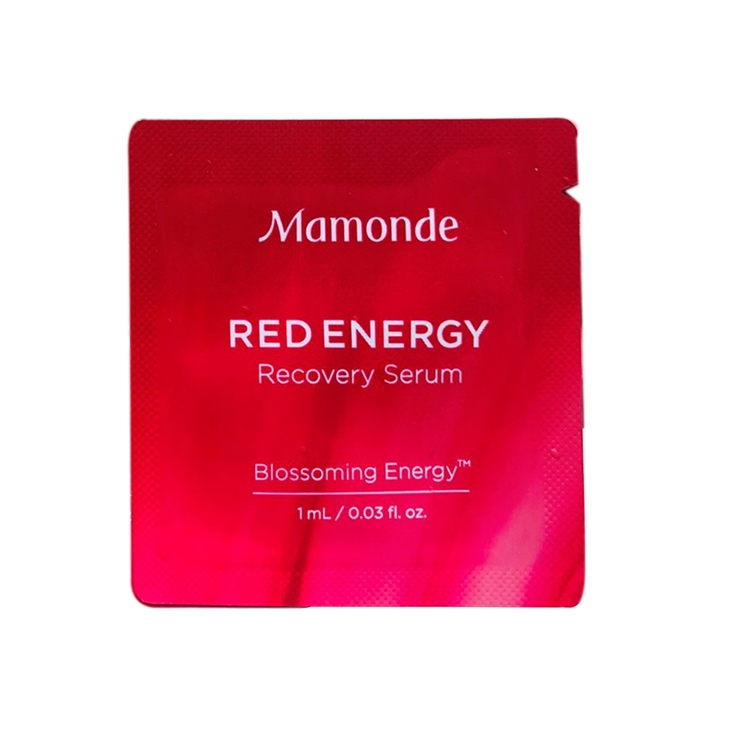 Tester Mamonde Red Energy Recovery Serum 1 ml. ขนาดทดลอง ราคาส่งถูกๆ W.20 รหัส S57