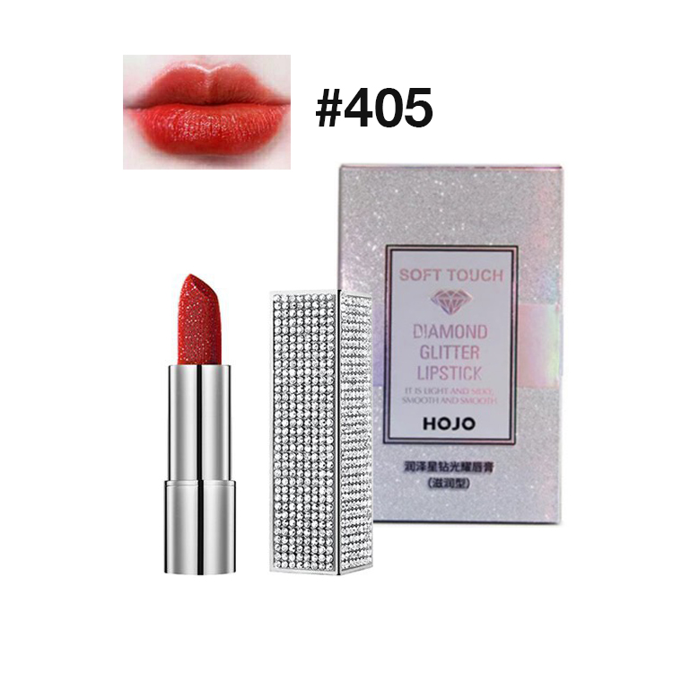 HOJO Soft Touch Diamond Glitter Lipstick No.405 ราคาส่งถูกๆ W.80 รหัส L356-4
