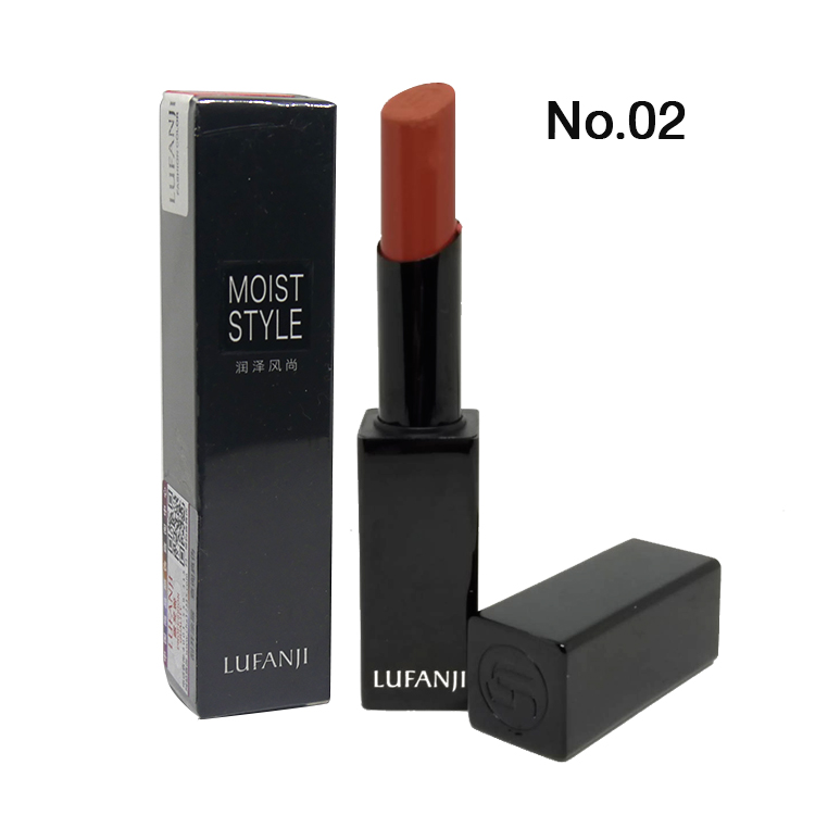 LUFANJI Stunning Moist Lipstick No.02 ราคาส่งถูกๆ W.55 รหัส L806-2