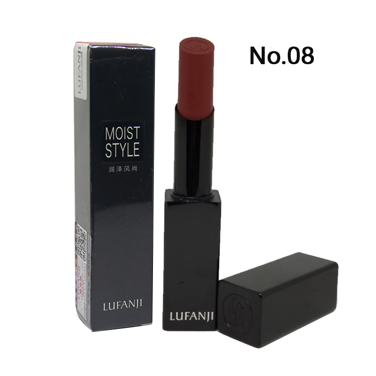 LUFANJI Stunning Moist Lipstick No.08 ราคาส่งถูกๆ W.55 รหัส L806-8