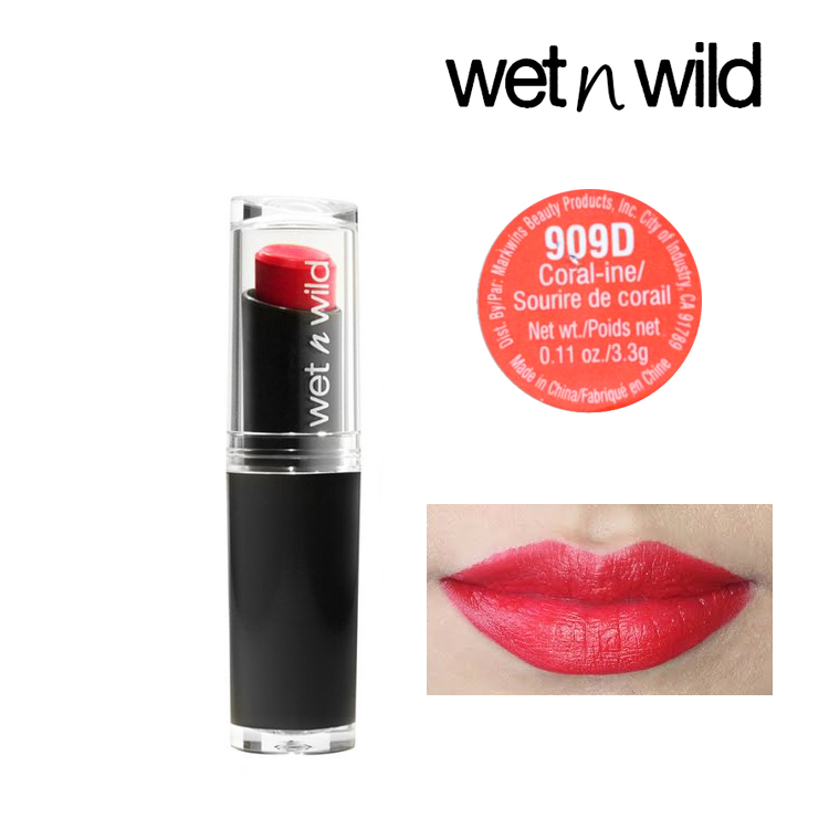 Wet n Wild MegaLast Lip Color ลิปสติกเนื้อแมท 909D ราคาส่งถูกๆ W.35 รหัส L2-2