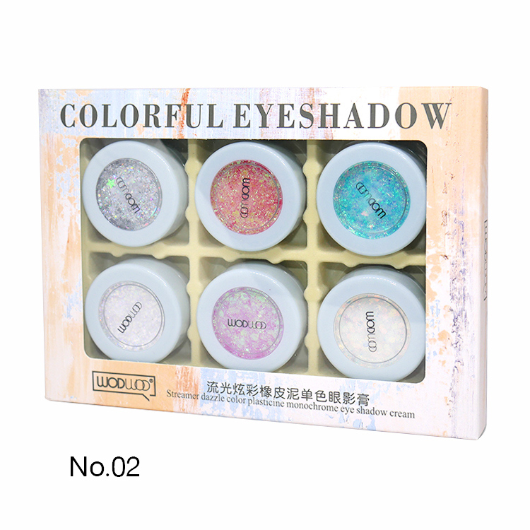 wodwod Colorful Eyeshadow Cream NO.02 ราคาส่งถูกๆ W.130 รหัส ES71-2