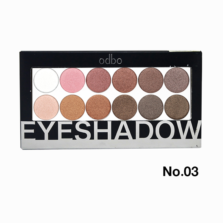 OD210 odbo Eyeshadow โอดีบีโอ อายแชโดว์ NO.03 ราคาส่งถูกๆ W.105 รหัส ES401-3