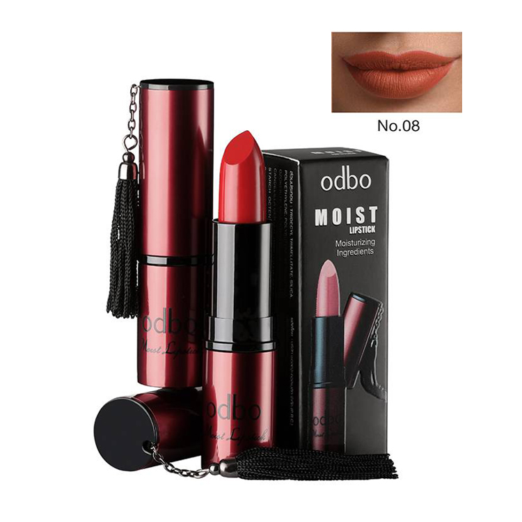 OD526 odbo moist Lipstick โอดีบีโอ มอยซท์ ลิปสติก No.08 ราคาส่งถูกๆ W.80 รหัส L533