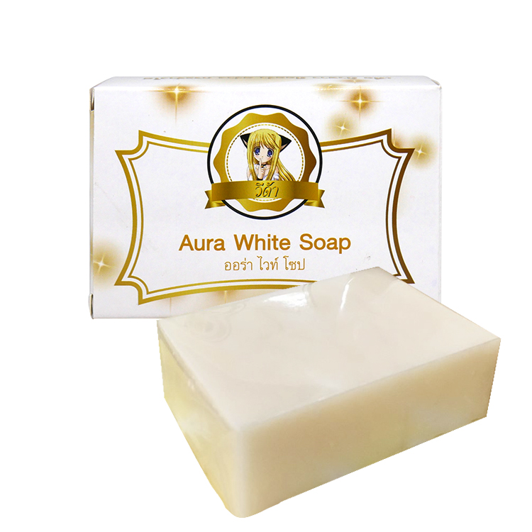 Aura White Soap..by Wida ออร่า ไวท์ โซป วีด้า ราคาส่งถูกๆ W.115 รหัส SP143