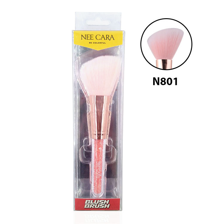 แปรง Nee Cara รุ่น Crystal Blush Brush (N801) แปรงปัดบลัชออน ด้ามคริสตัล ราคาส่งถูกๆ W.75 รหัส EM722