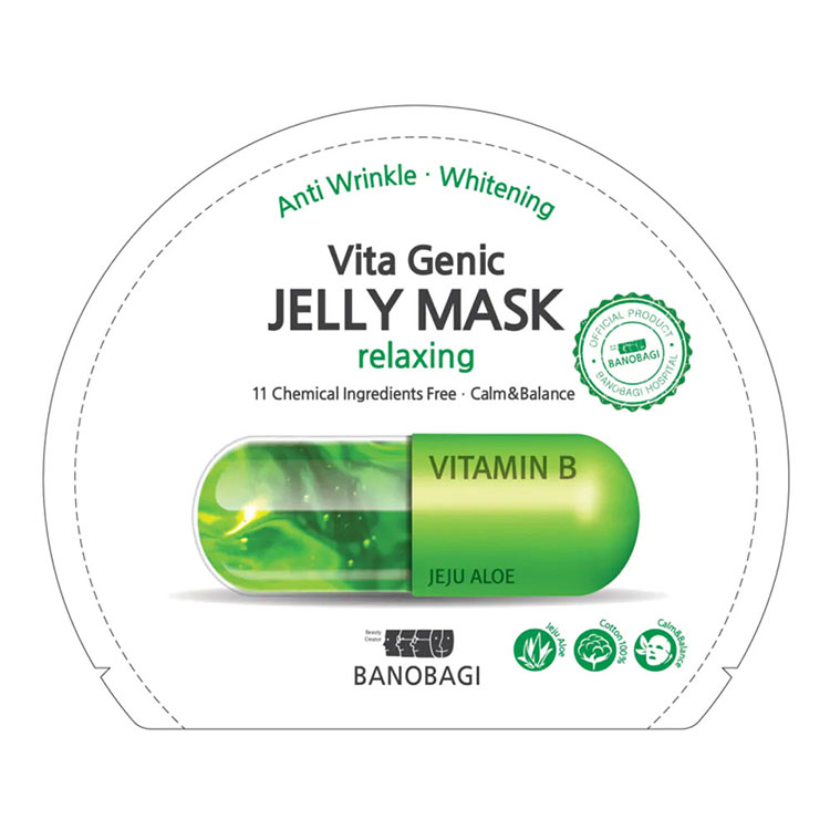 BANOBAGI Vita Genic Jelly Mask ( relaxing ) ราคาส่งถูก W.50 รหัส FM8-1 0