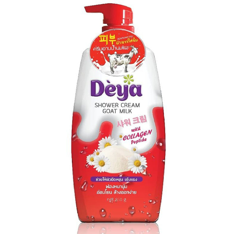 Deya shower cream goat milk COLLAGEN ดีย่า ครีมอาบน้ำ คอลลาเจน ราคาส่งถูกๆ W.965 รหัส SP177
