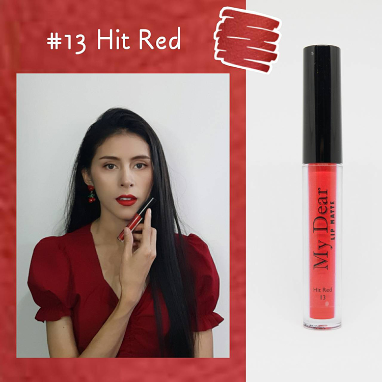 My Dear Lip Matte มายเดียร์ ลิปแมท No.13 ราคาส่งถูกๆ W.95 รหัส L996-13