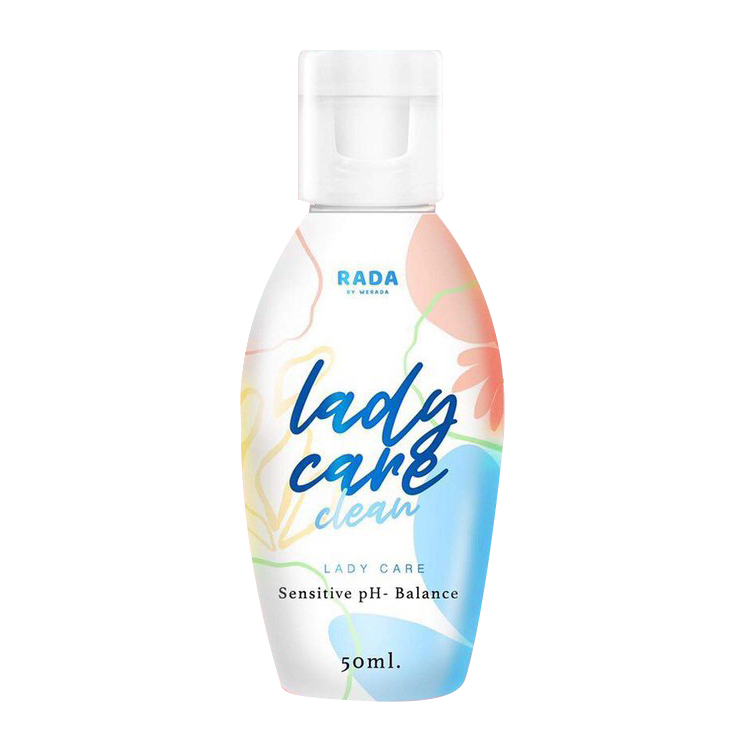RADA Lady Care Clean รดาเลดี้เเคร์ ผลิตภัณฑ์ ทำความสะอาดจุดซ่อนเร้น 50 ml W.100 รหัส SP190