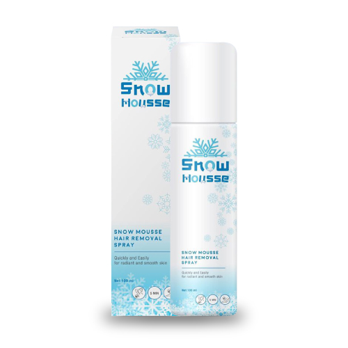 สเปรย์กำจัดขน Snow Mousse Hair Removal Spray สโนว์มูส W.155 รหัส.SP206