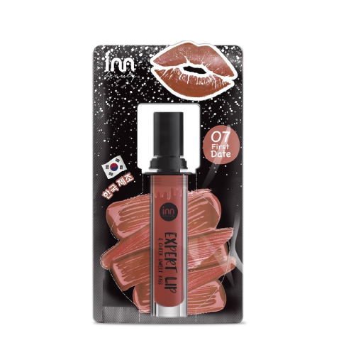 [แบบซอง]Inn Beauty Expert Lip  Cheek Sweet Kiss ลิป  ชีค สวีท คิส No.7 W.150 รหัส.L1002