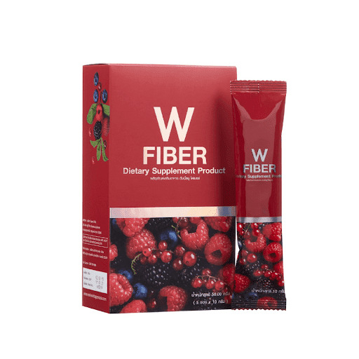 Fiber W แพคเกจใหม่ แพนเซีย ดับเบิ้ลยูไฟเบอร์ (5 ซอง) W.160 รหัส I60