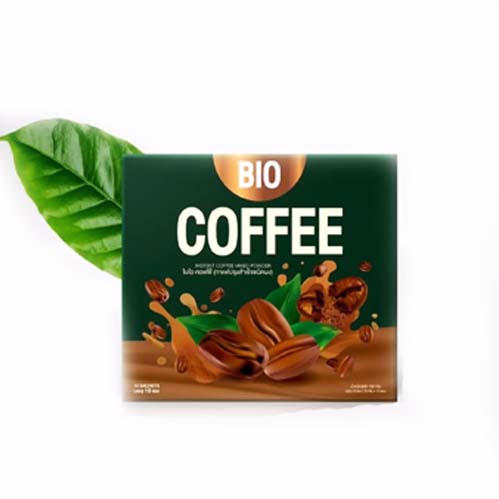 BIO Coffee ไบโอ คอฟฟี่ ของเเท้ 100 1 กล่อง มี 10 ซอง W.170 รหัส.CP100