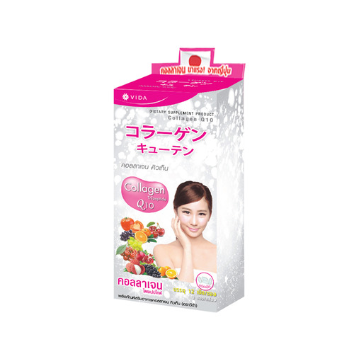 Vida Collagen Q10 คอลลาเจน ไตรเปปไทด์ W.100 รหัส GU442