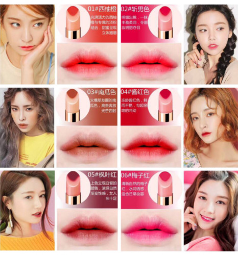novo Double Color soft Nature Make Lips Smooth NO.01 ราคาส่งถูกๆ W.60 รหัส L788-1 4