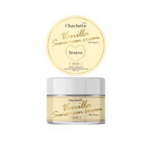 กันแดดวนิลา ชาร์ลอตต์ Charlotte Vanilla Sunscreen Cream W.65 รหัส.SP77