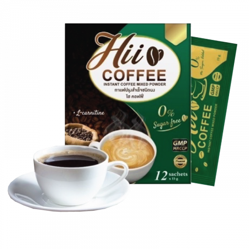CP126 : Hii Coffee กาแฟลดน้ำหนัก กาแฟคุมหิว หุ่นสวยด้วยกาแฟ W.150 รหัส.CP126
