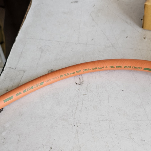 สายแก๊สแรงดันสูง สีส้ม-ดำ NCR/AZNL10OSE01 1
