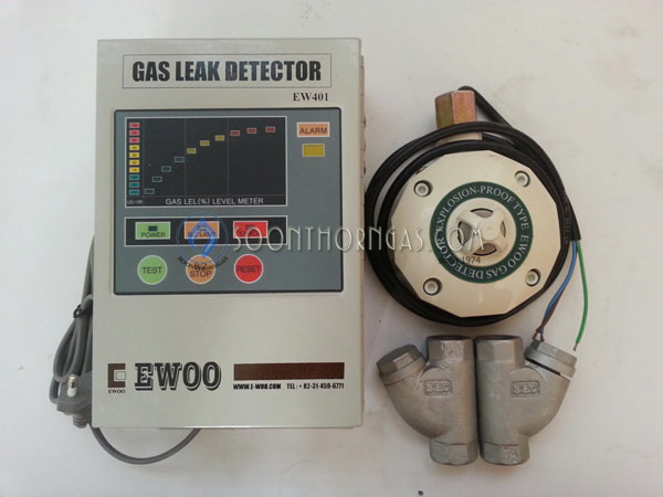 เครื่องเตือนแก๊สรั่ว (GAS LEAK DETECTOR) EWOO รุ่น EW-401