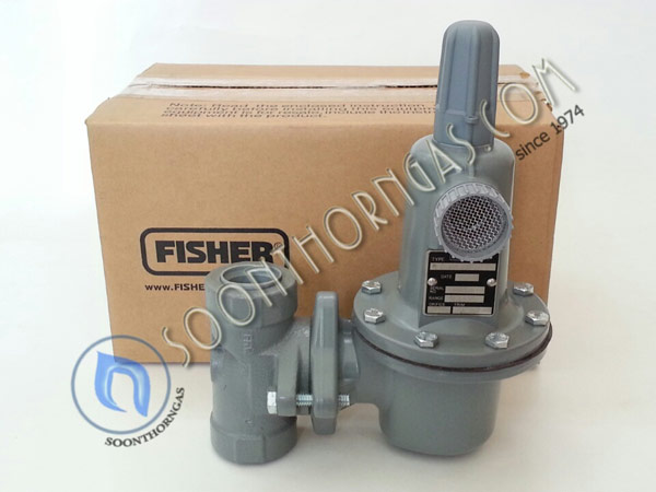 HIGH-PRESSURE REGULATOR FISHER รุ่น FS 627/497